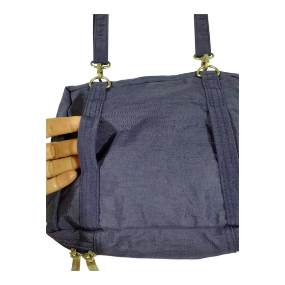 Baggallini Everyplace Convertible Crossbody Waist Bag Navy Blue - Picture 4 of 12